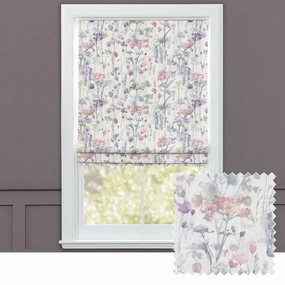 Ilinizas Printed Cotton Made to Measure Roman Blinds Coralbedding sets ,throw blankets 