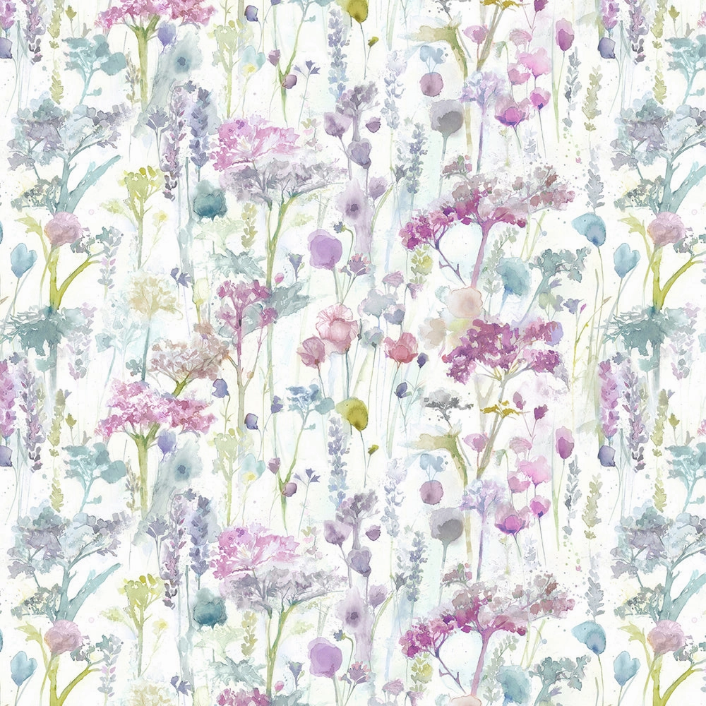 Ilinizas Printed Cotton Made to Measure Roman Blinds Summer Natural