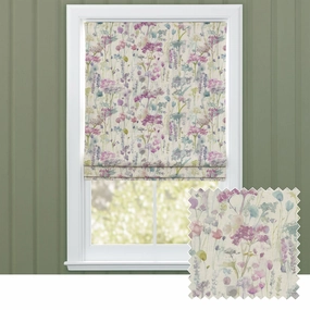 Ilinizas Printed Cotton Made to Measure Roman Blinds Summer Naturalbedding sets ,throw blankets 
