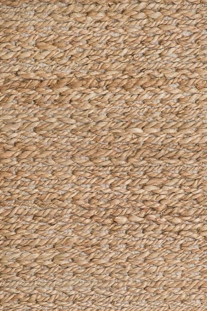 Indigo Natural Tan Braided Jute Rug