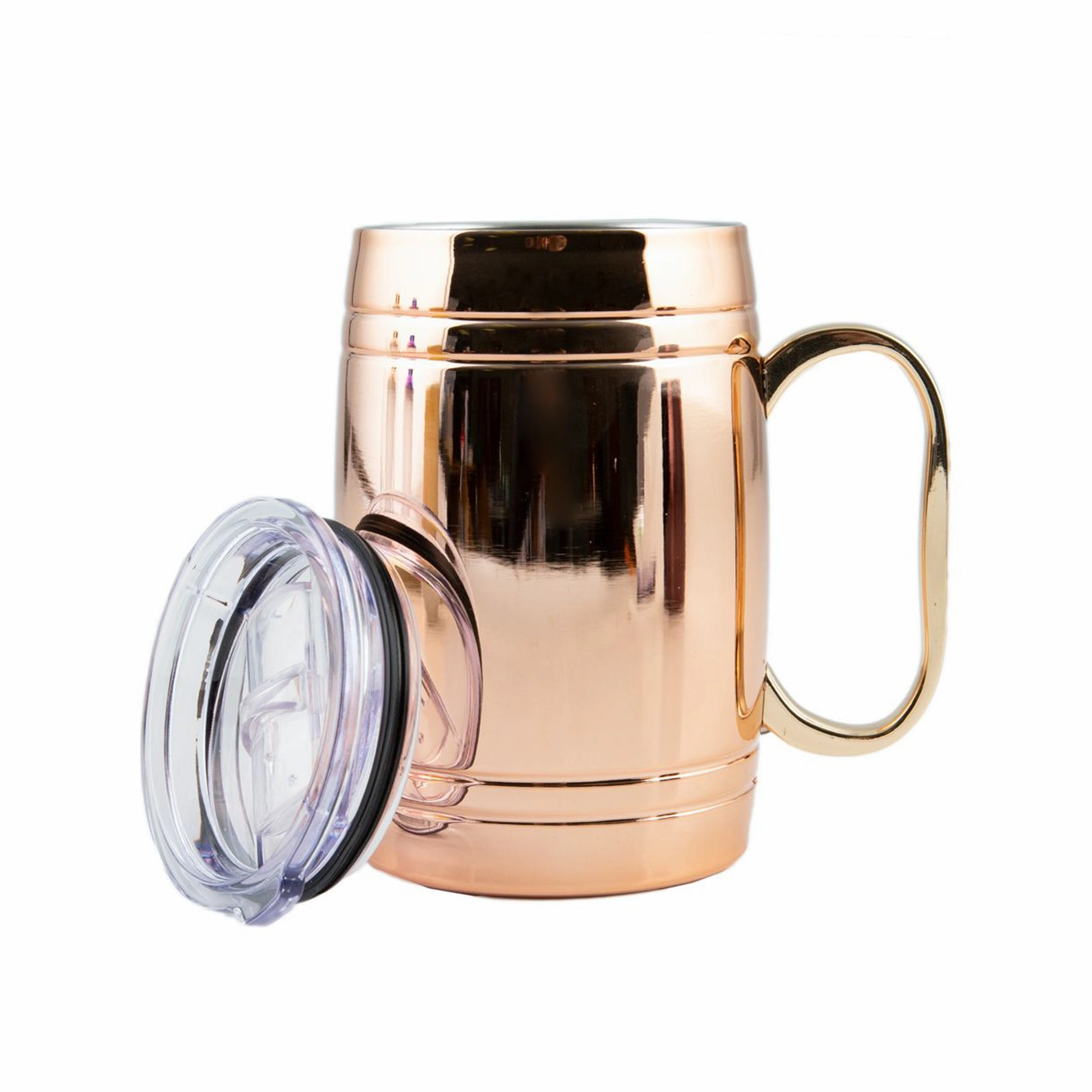 Insulated Copper Beer Mug