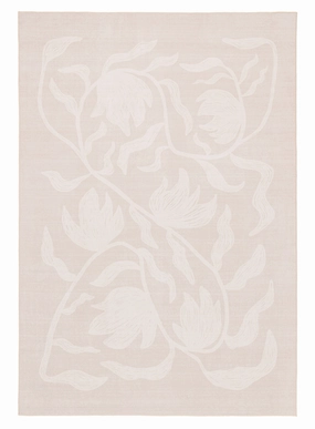 Irene Beige Botanical Washable Rugmodern color block patchwork rug