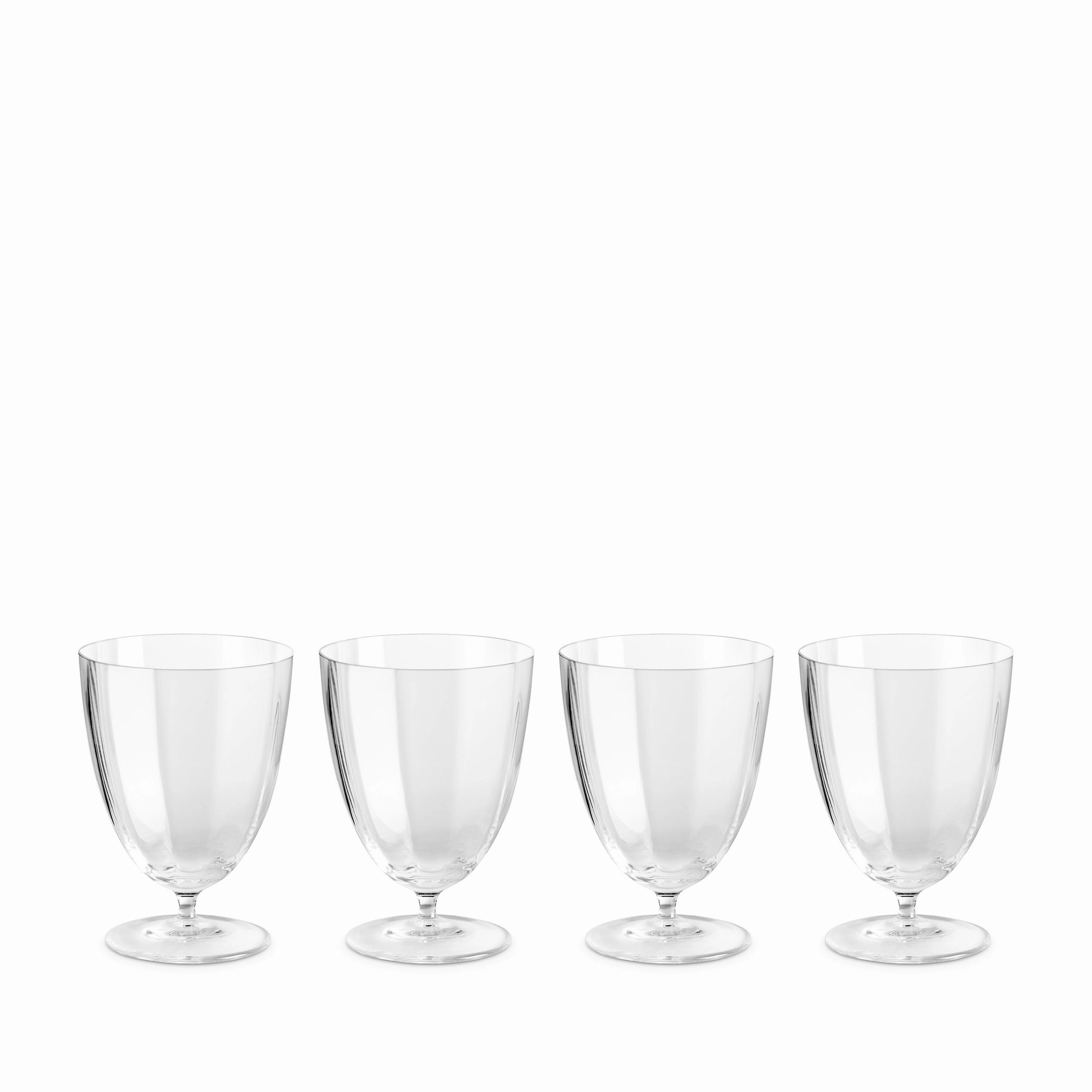 Iris Water Glasses (Set of 4)glass cups ,personalized mugs 