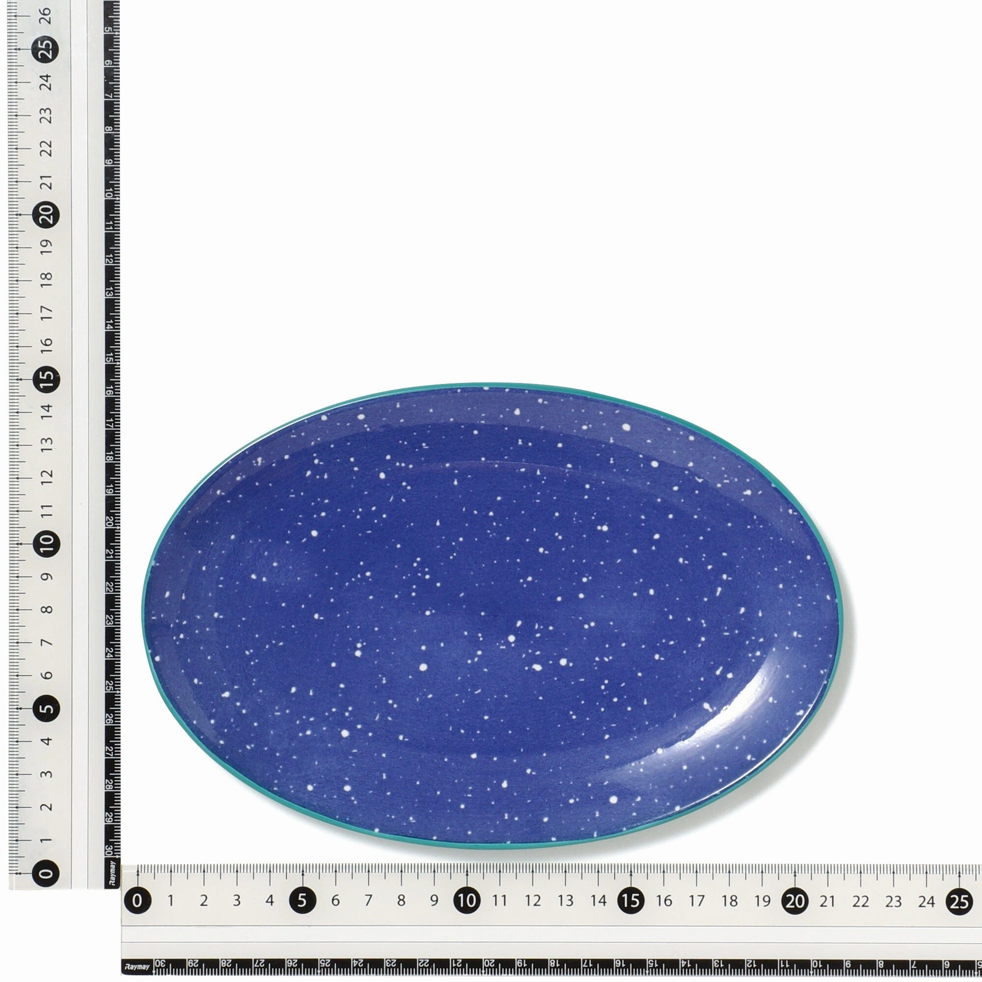 Iroiro Oval Plates Splatter