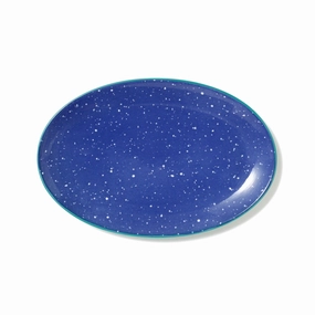 Iroiro Oval Plates Splatterhand-painted ceramic bowl