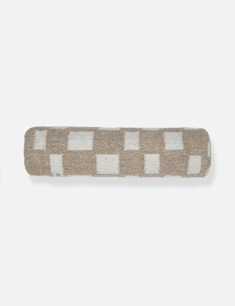 Irregular Checkerboard Bolster Pillow by Sarah Sherman Samuelbedding sets ,throw blankets 