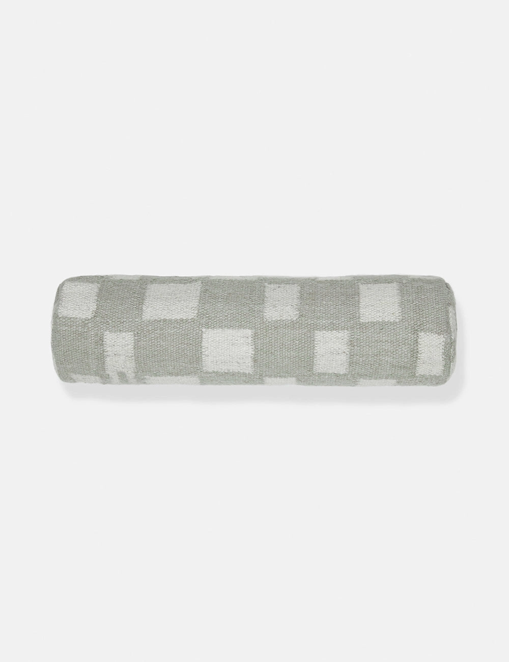 Irregular Checkerboard Bolster Pillow by Sarah Sherman Samuel