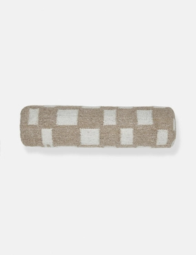 Irregular Checkerboard Bolster Pillow by Sarah Sherman Samuelbedding sets ,throw blankets 