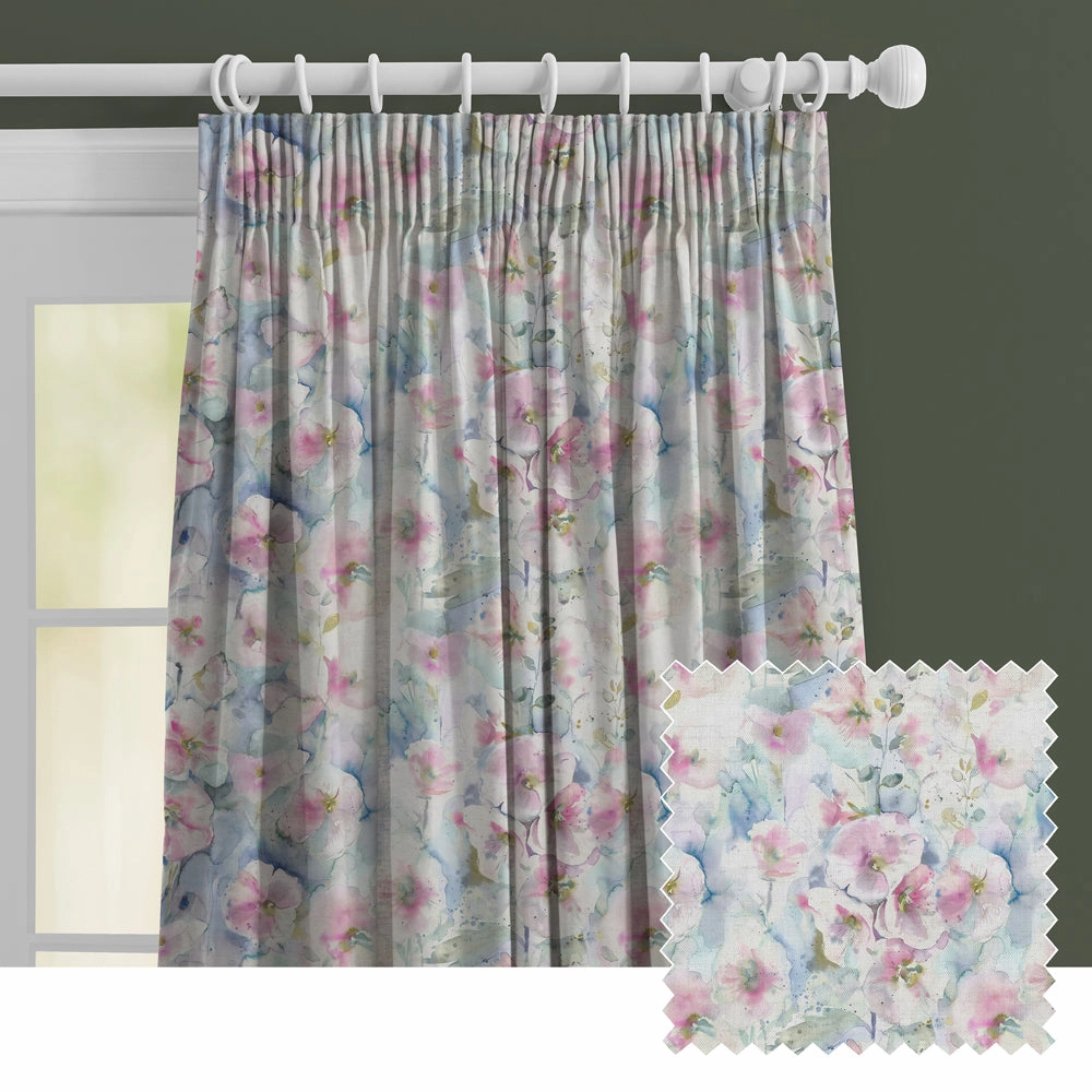 Isabela Printed Made to Measure Curtains Summerbedding sets ,throw blankets 