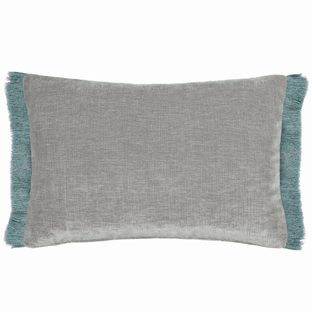 Isernia Feather Cushion Aqua