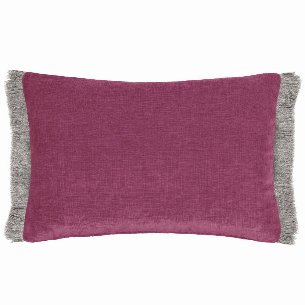 Isernia Feather Cushion Berry