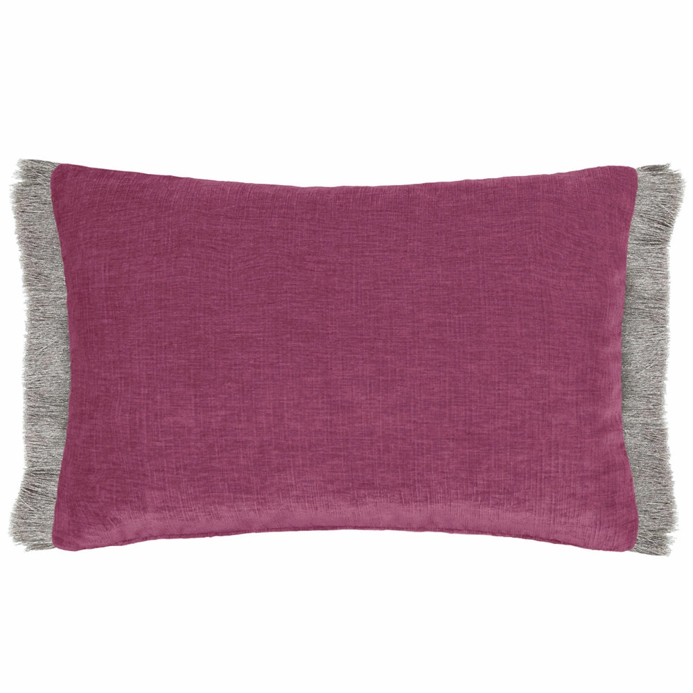 Isernia Feather Cushion Berry