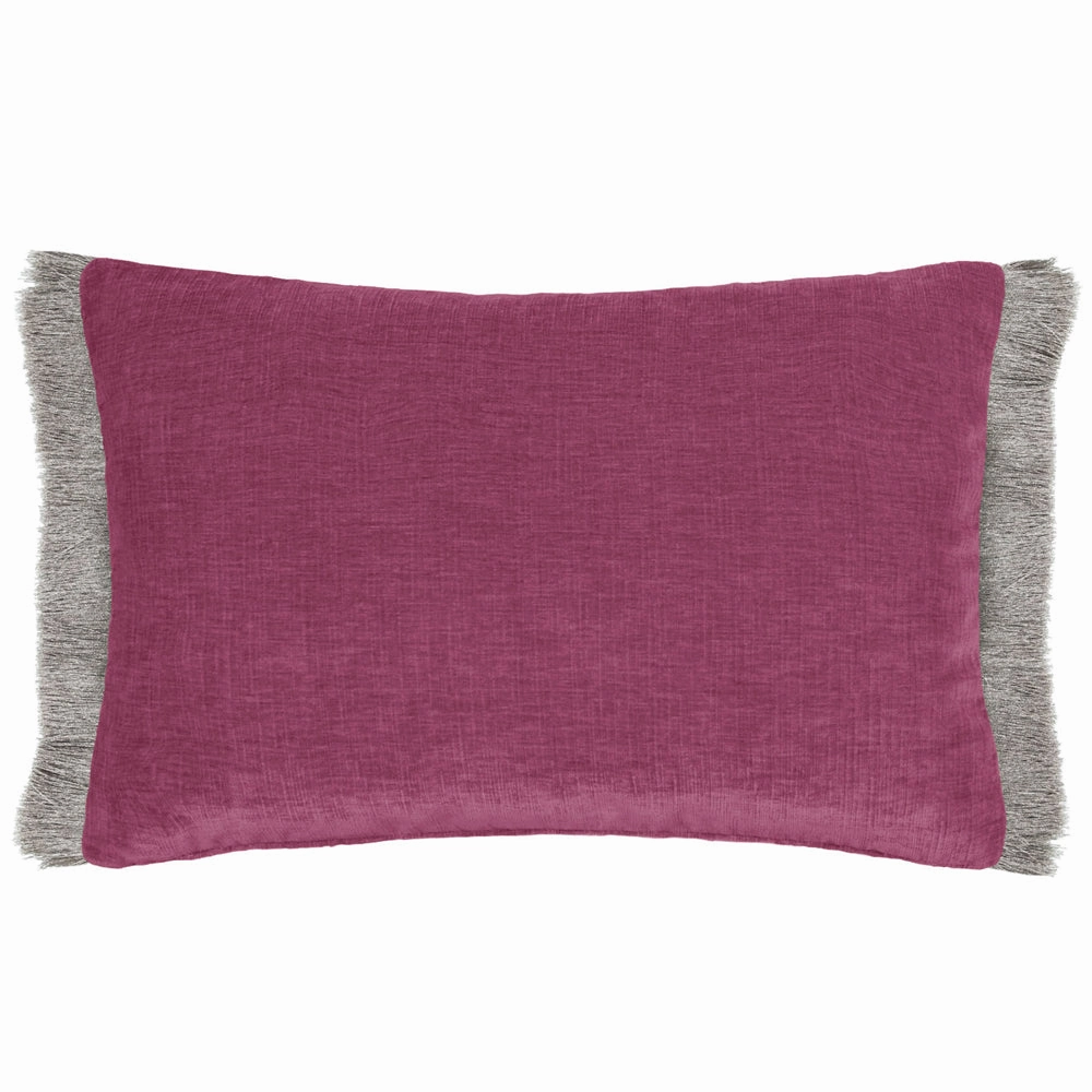 Isernia Feather Cushion Berry