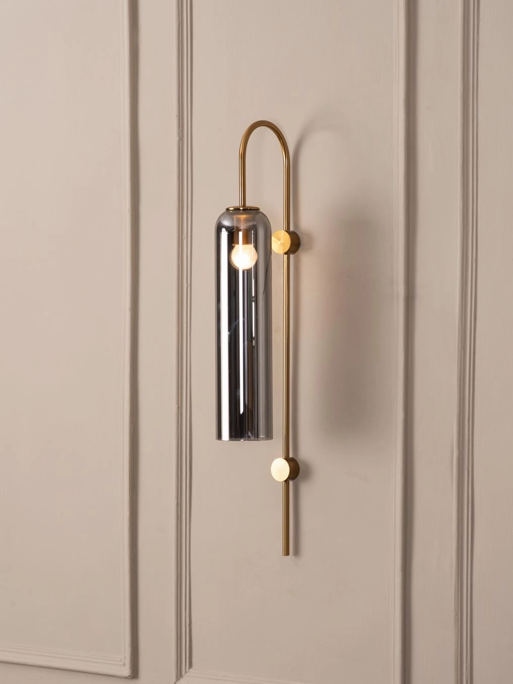 Ithaca Wall Sconce - Smoke