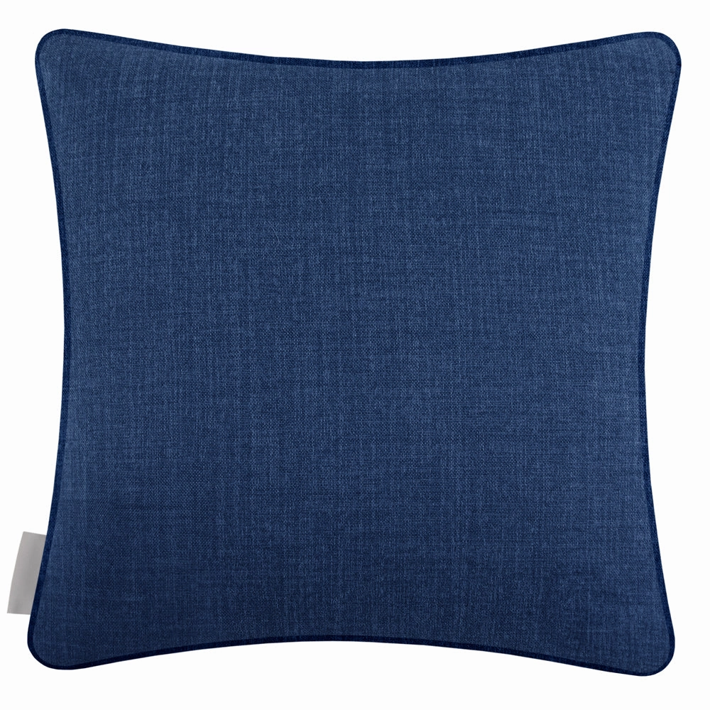 Ives Waters Printed Piped Cushion Cobalt