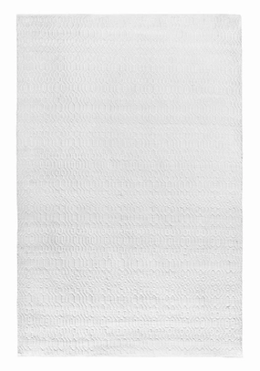 Ivy Ivory Indoor Outdoor PET Rugmodern color block patchwork rug