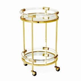 Jacques Round Bar Cartmodern kitchen decor ,kitchen dinner set ,dinnerware 