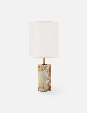 Jade and Brass Mini Table Lamp by Regina Andrewmodern chandelier,minimalist pendant light