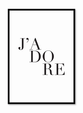 Jadore, Posterpop culture themed posters