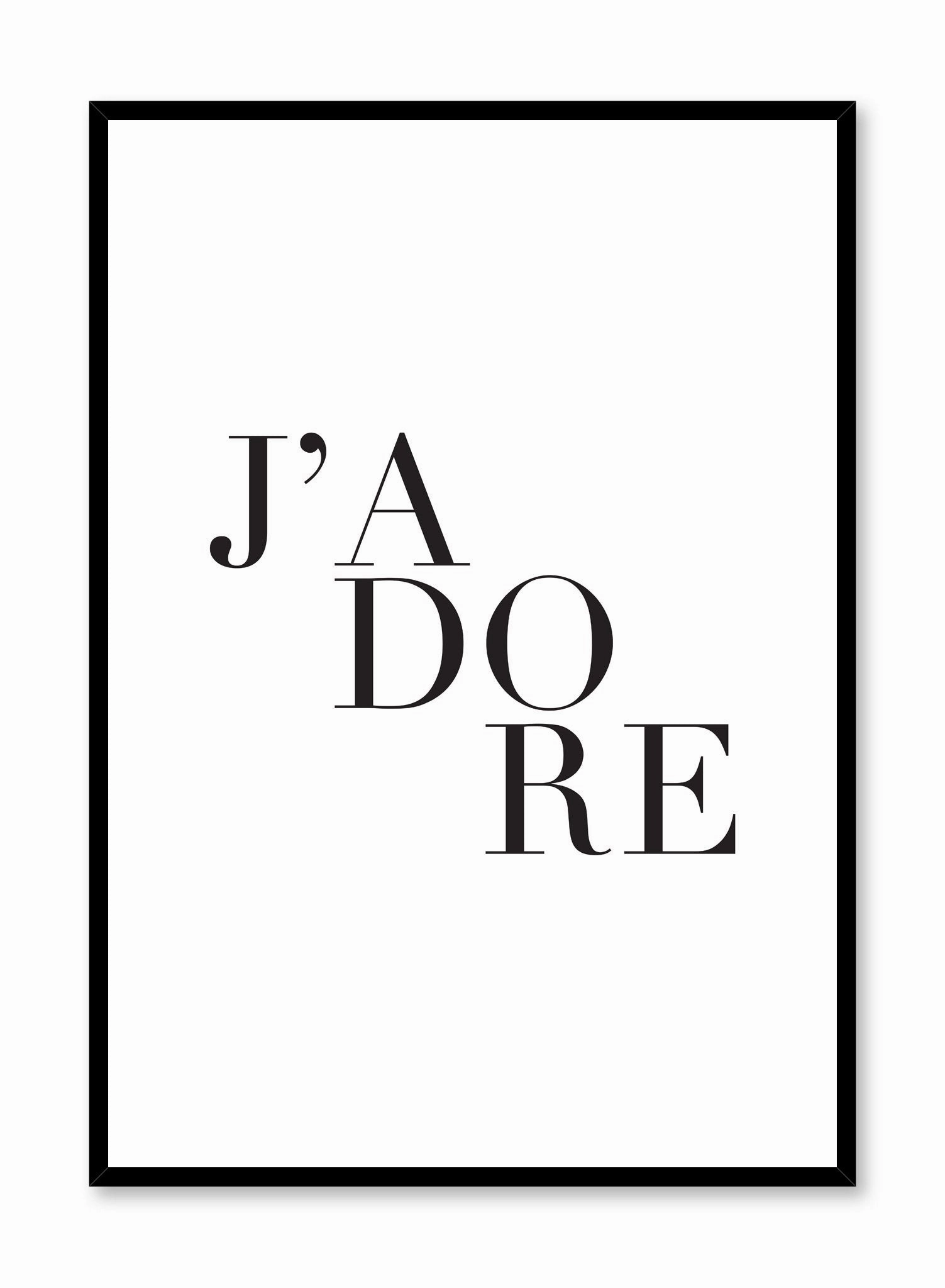 Jadore, Posterpop culture themed posters