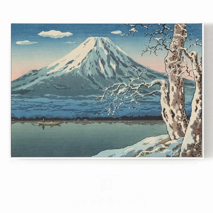 Japanese Mount Fuji Wall Art With Frame