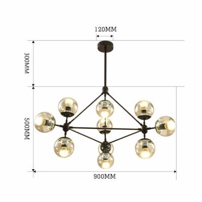 Jason Miller Modo Diamond Style Chandalier