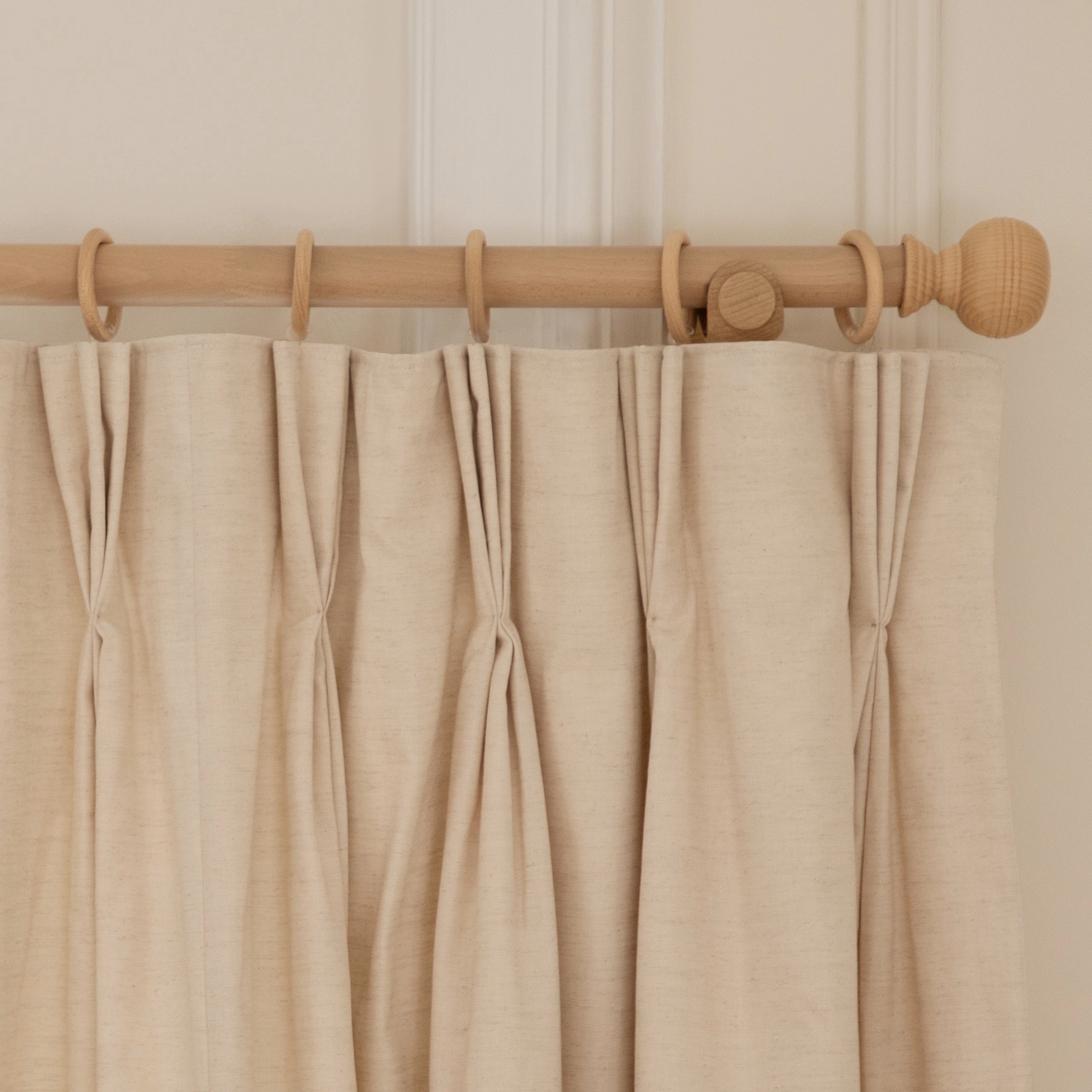 Jedburgh Textured Woven Made to Measure Curtains Bluebell