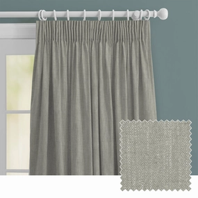 Jedburgh Textured Woven Made to Measure Curtains Silverbedding sets ,throw blankets 