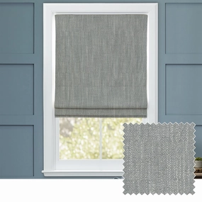 Jedburgh Textured Woven Made to Measure Roman Blinds Charcoalhome decor ,wall decor 