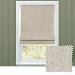 Jedburgh Textured Woven Made to Measure Roman Blinds Naturalbedding sets ,throw blankets 