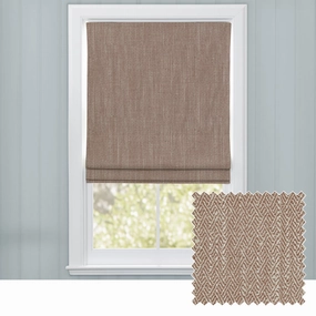 Jedburgh Textured Woven Made to Measure Roman Blinds Rustbedding sets ,throw blankets 