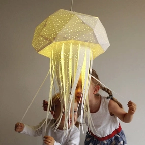 Jelly Fish Origami Ceiling Lighttable lamp,smart table lamp