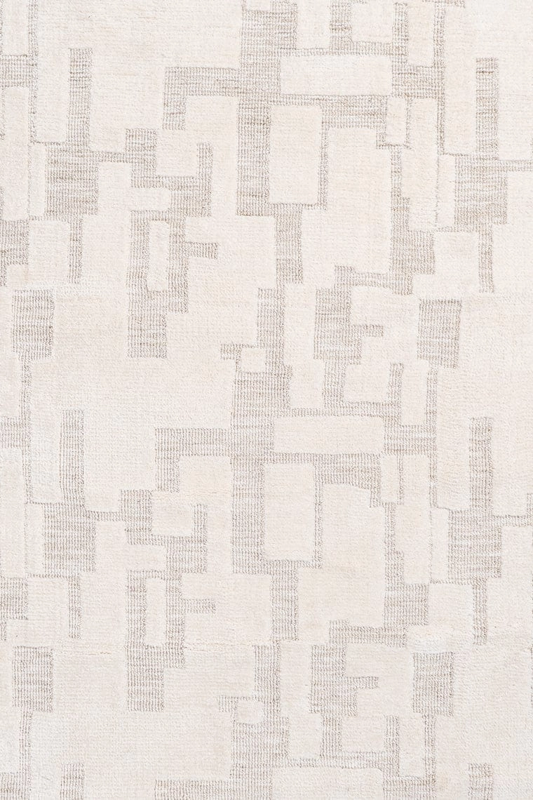 Jessie Ivory Cream Abstract Textured Rug *NO RETURNS UNLESS FAULTY