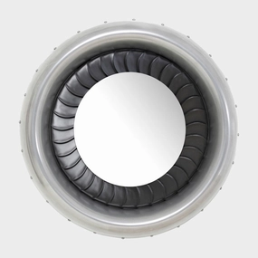 Jet Engine - Wall Mirrorwall mounted decorative mirror,full length dressing mirror