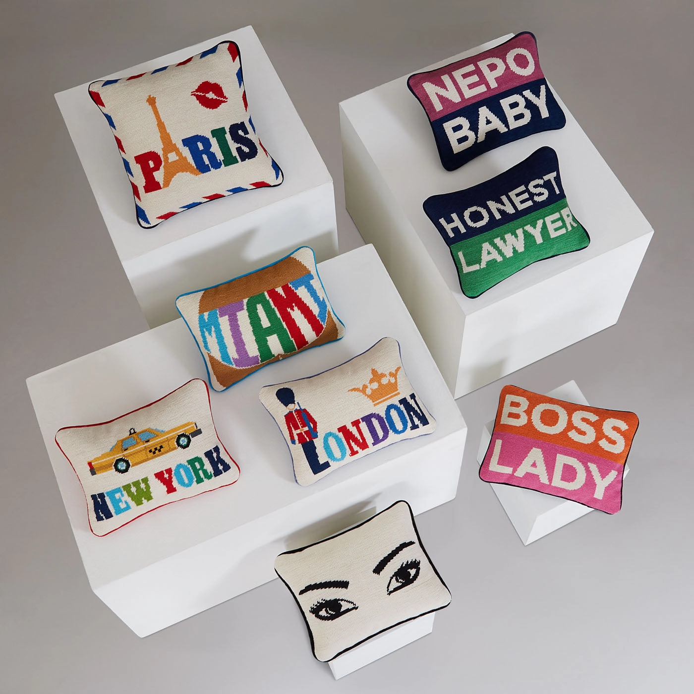 Jet Set London Pillow