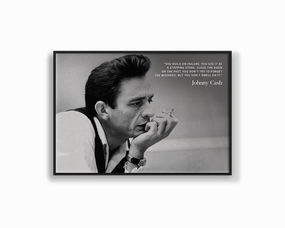 Johnny Cash Quote Printhandmade souvenirs