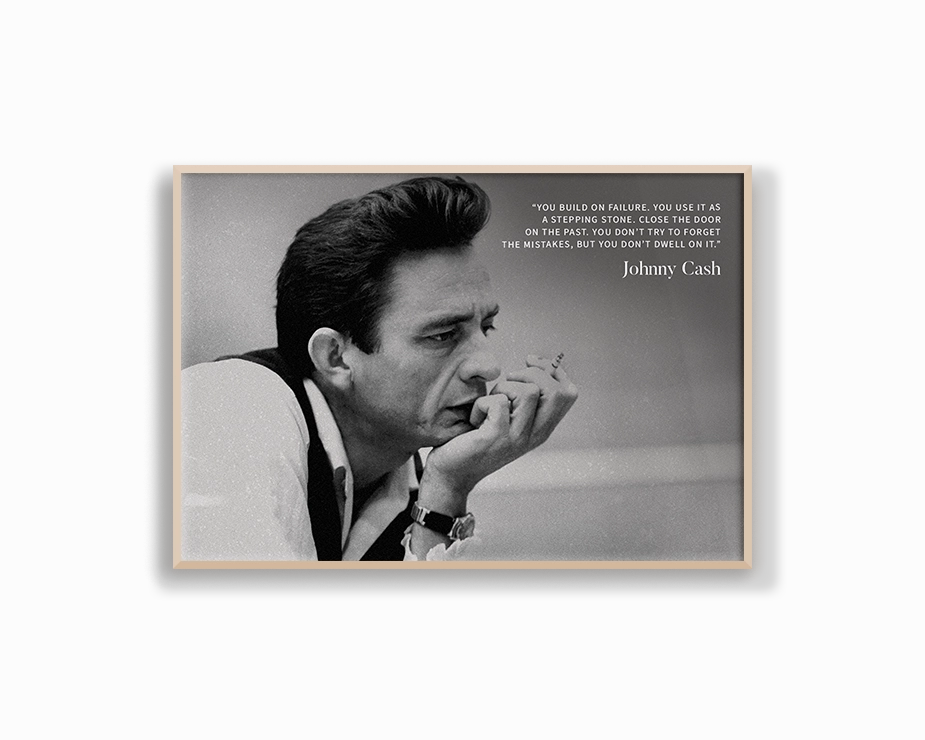 Johnny Cash Quote Print