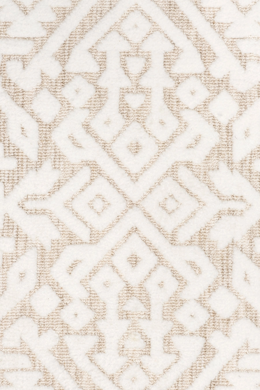 Josephine Ivory and Cream Tribal Transitional Round Rug *NO RETURNS UNLESS FAULTY