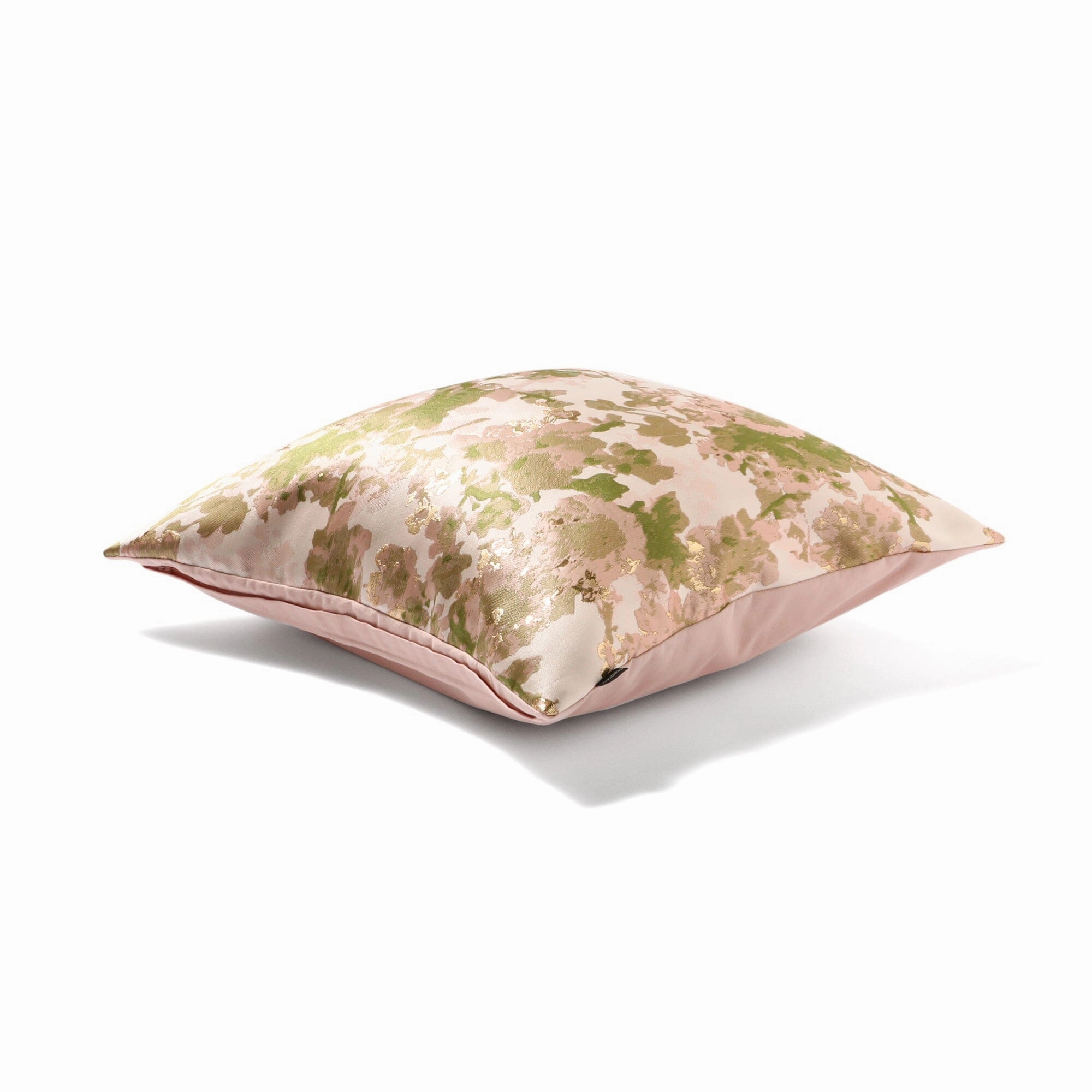 Jq Flower Cushion Cover 450 X 450 Pink X Green