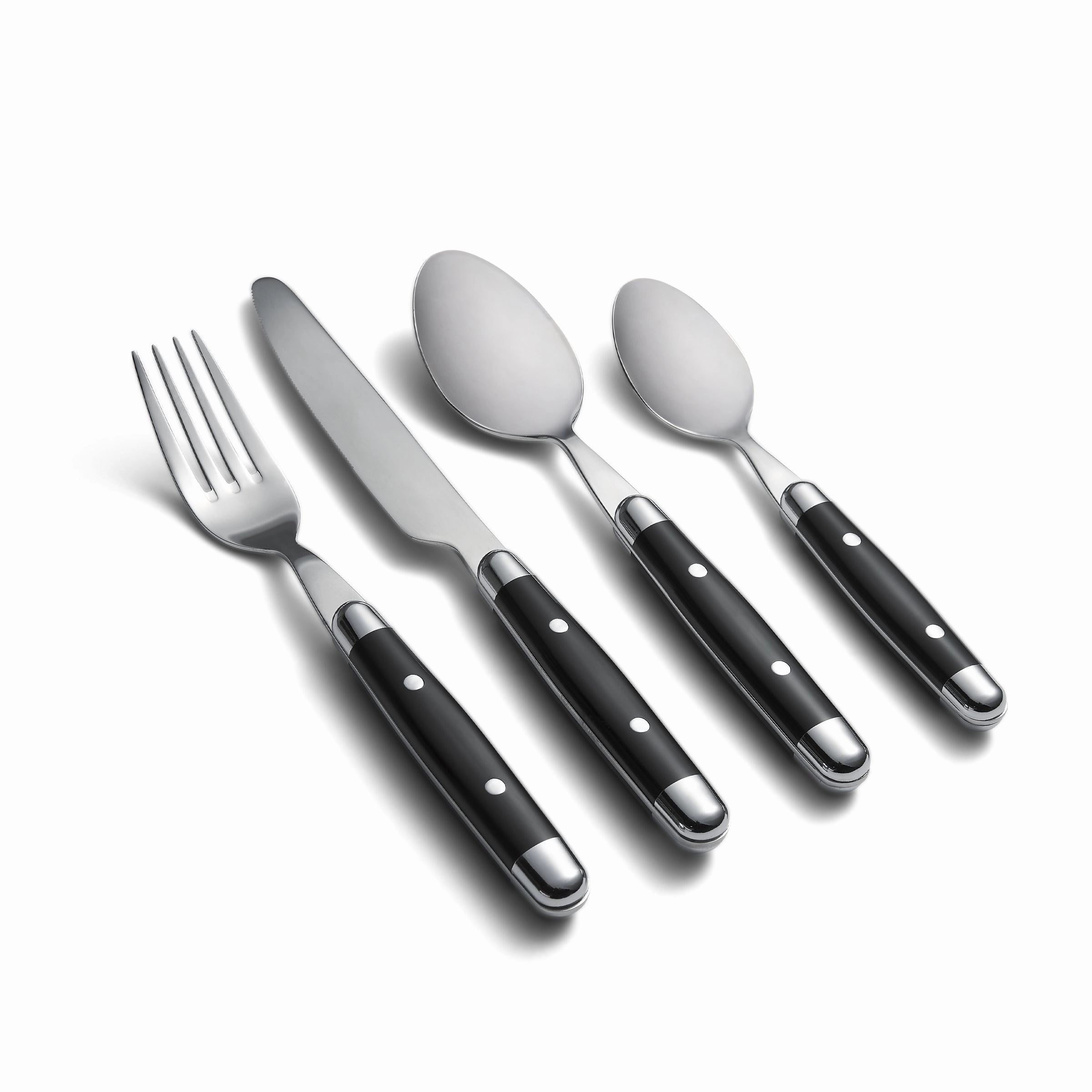 Jubilee Black 16 Piece Flatware Set