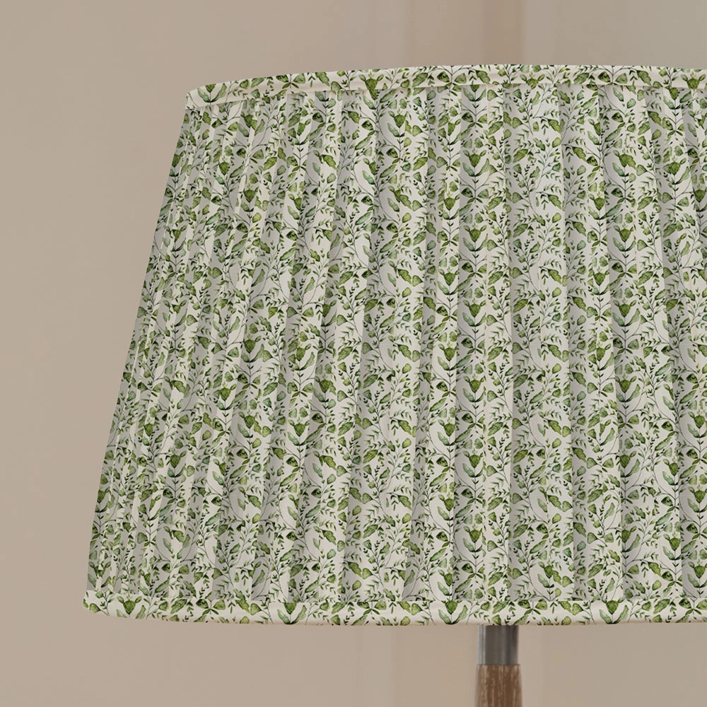 Juna Pleated Tapered Lamp Shade Sage