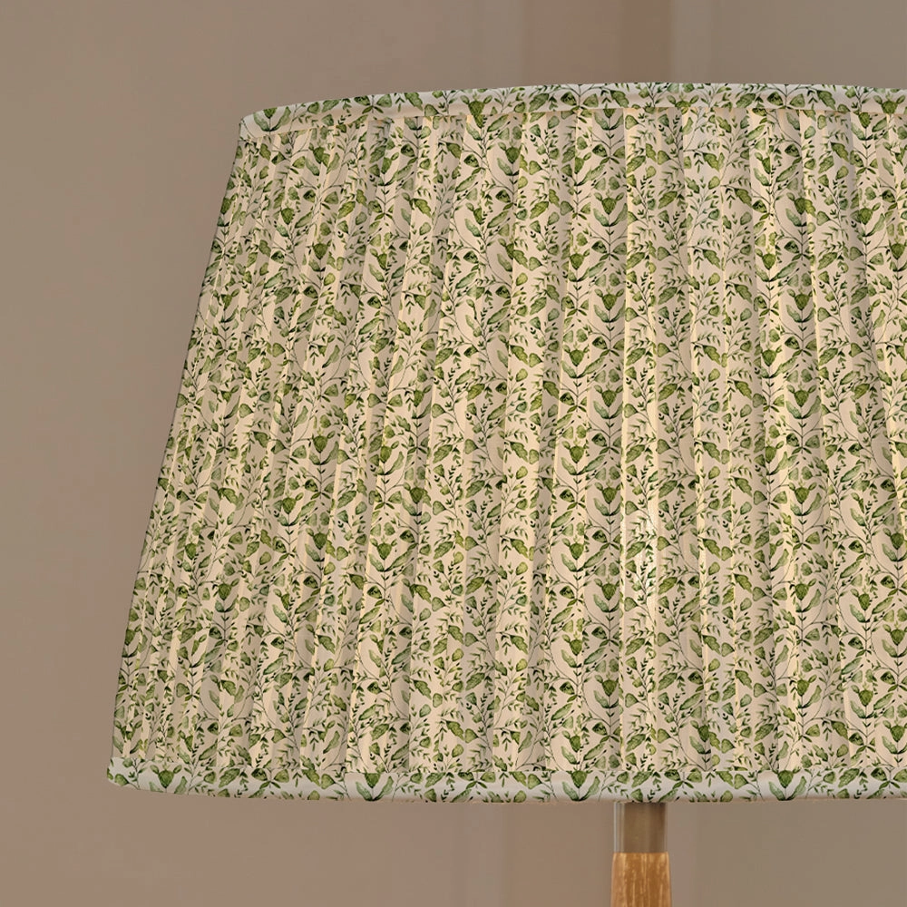Juna Pleated Tapered Lamp Shade Sage