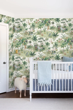 Jungle  Wallpapernordic style wall decor