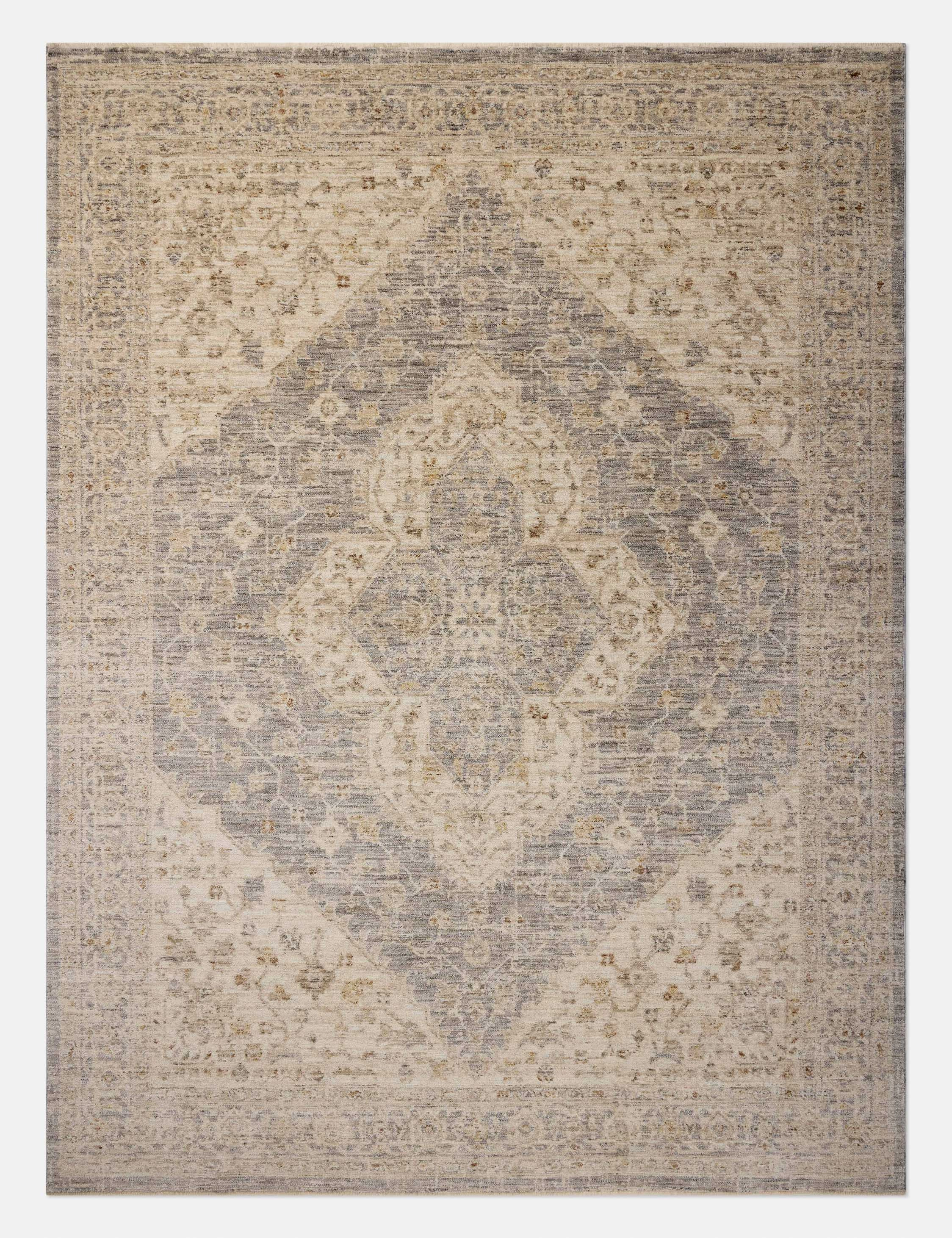 Junie IV Rug Magnolia Home by Joanna Gaines x Loloimodern color block patchwork rug