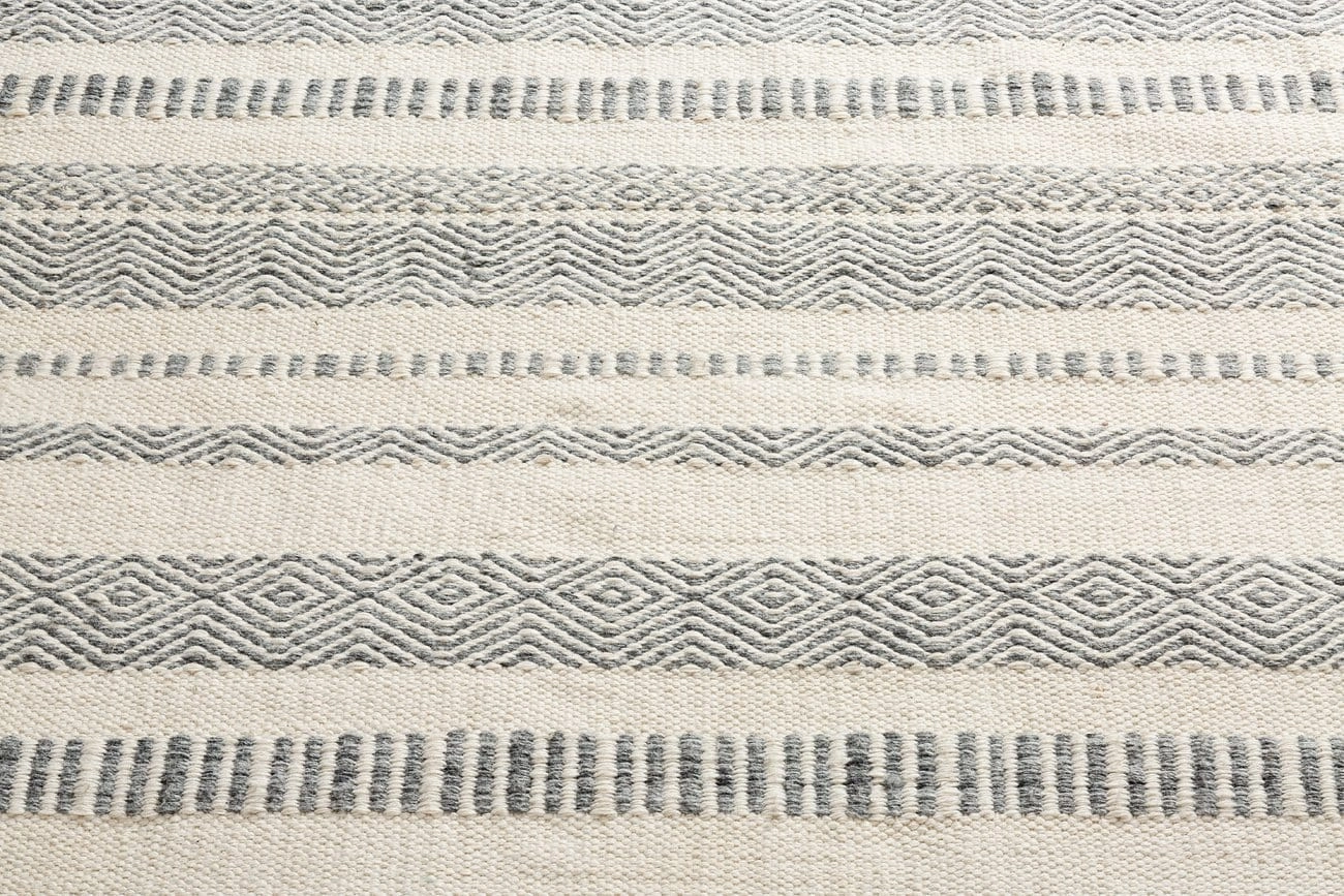 Kali Grey Striped Indoor Outdoor Rug *NO RETURNS UNLESS FAULTY