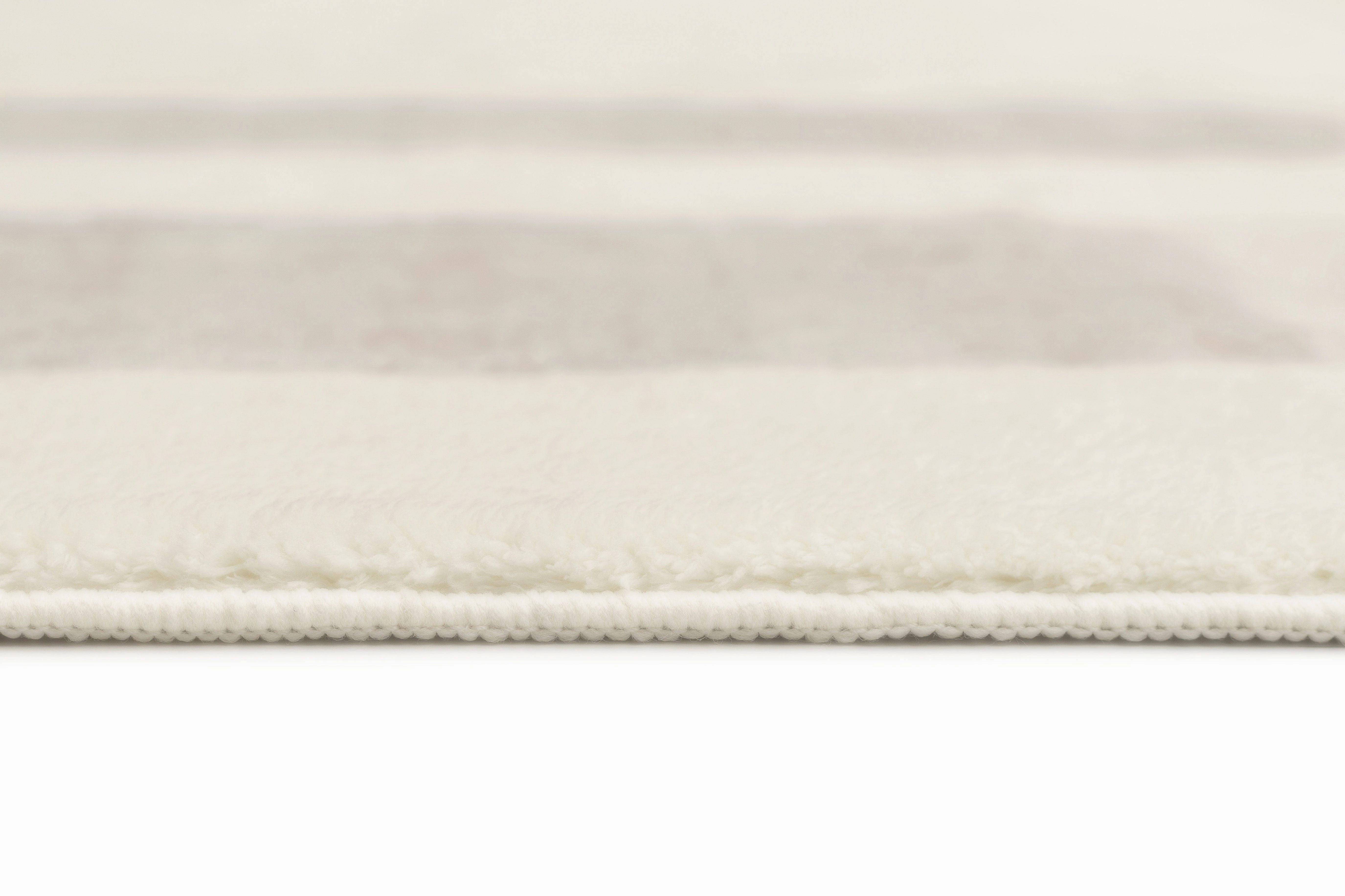 Kaliko Beige Abstract Pattern Washable Rug