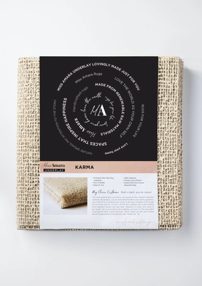 Karma Natural Anti-Slip Rug Pad / Underlaymodern color block patchwork rug