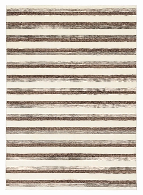 Kasia Brown Striped Washable Rug *NO RETURNS UNLESS FAULTYmodern color block patchwork rug