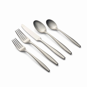 Katerina Satin 20 Piece Flatware Seteco-friendly bamboo fiber tableware set 