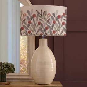 Katsura Eva & Epona Complete Table Lamp Cream/Mulberrymodern home decor ,home decor for bedroom 